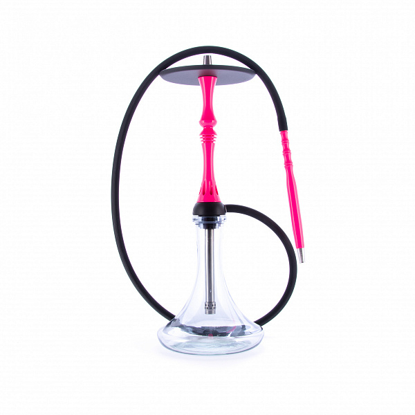 Кальян Alpha Hookah Kappa Rose Fluor (Розовый, 56 см) в Магадане