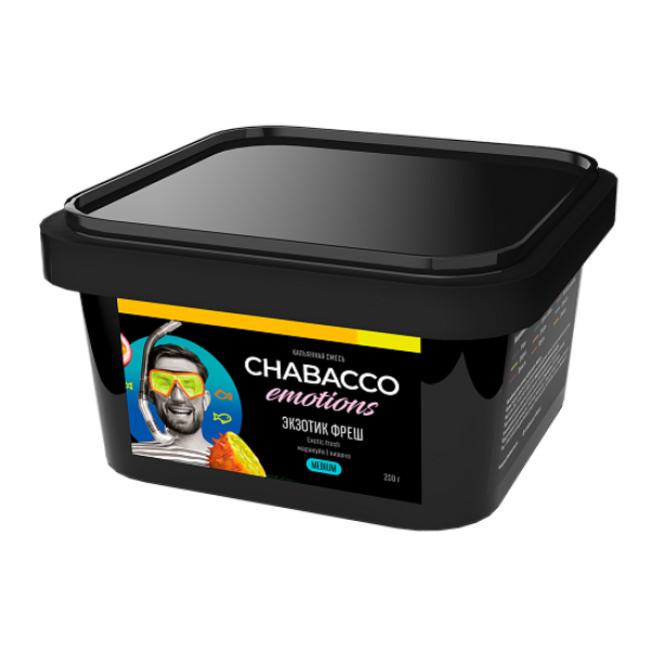 Смесь Chabacco Medium Emotions Exotic fresh (Экзотик фреш) 200 гр в Магадане