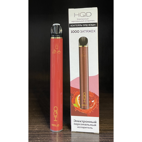 HQD melo coctail old faision (коктейль олд фэйшн) 1000 затяжек в Магадане