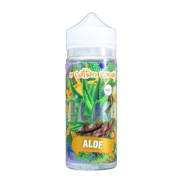 Жидкость Cotton Candy ЁLKA ALOE (Хвоя С Мятой И Алоэ) (120 мл, 0 мг/мл) в Магадане