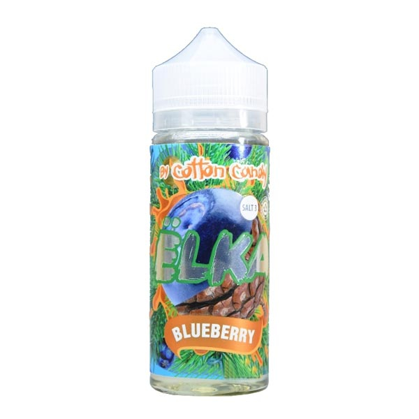 Жидкость Cotton Candy ЁLKA BLUEBERRY (Хвоя С Мятой И Черникой) (120 мл, 0 мг/мл) в Магадане