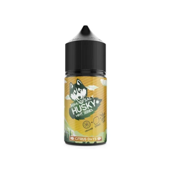 Жидкость Husky salt Mint series Citrus Days (Мороженное апельсин мята) (30 мл, 20 мг/мл) в Магадане