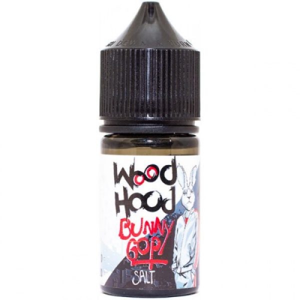 Жидкость Wood Hood Bunny Gop (Малина Черника Черная Смородина Лед) (30 мл, 20 мг/мл) в Магадане