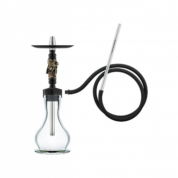 Кальян Honey Sigh Mini Dark Exclusive Samurai Серебристый (38 см) в Магадане