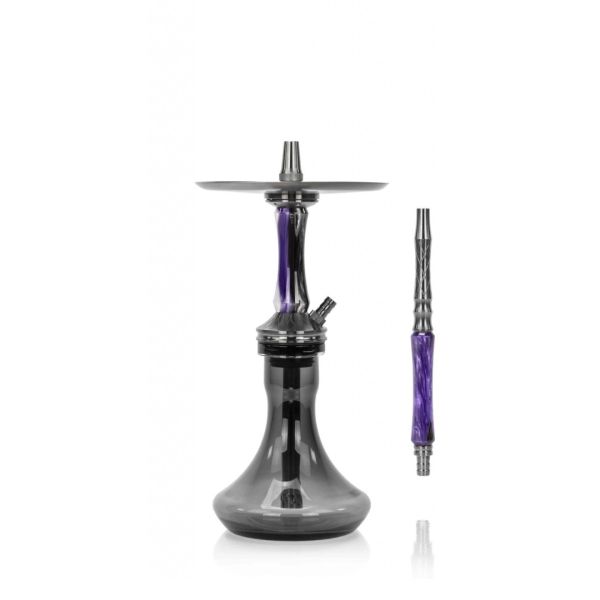 Кальян Ocean Hookah Kaif Small 2 (черный,фиолетовый, 53 см) в Магадане