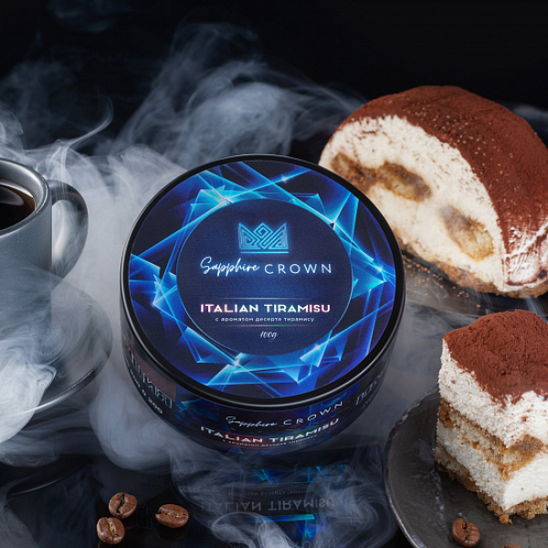 Табак Sapphire Crown Italian Tiramisu (Сливочный крем бисквит) 100 гр в Магадане