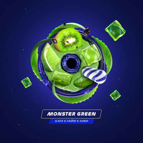 Паста Space Smoke LIGHT Mix Monster  Green (Зеленый Монстр) 30 гр в Магадане