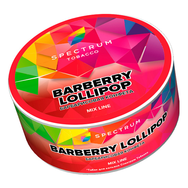 Табак Spectrum Mix Line Barberry lollipop (Барбарисовая конфета) 25 гр в Магадане