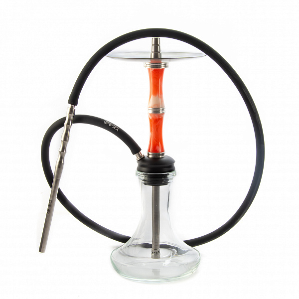 Кальян Y.K.A.P. Mini STR Pro M3 (Оранжевый,Белый, 39 см) в Магадане