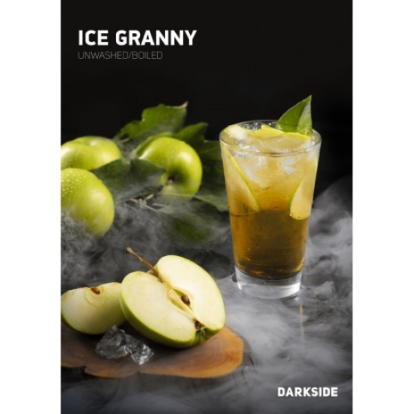 Табак Darkside Core Ice Granny (Ледяное Зеленое Яблоко) 100 гр в Магадане