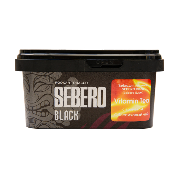 Табак Sebero Black Vitamin Tea Облепиховый Чай 200 грамм в Магадане