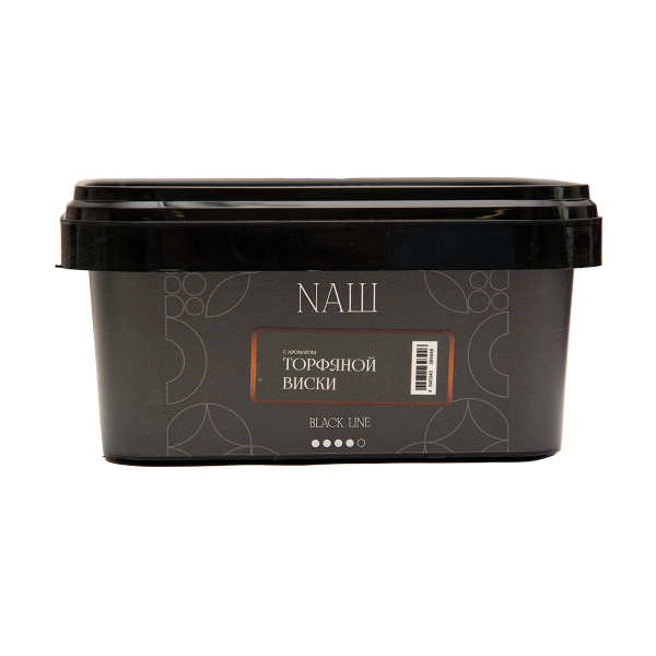 Табак NАШ Black Торфяной Виски 200 грамм в Магадане