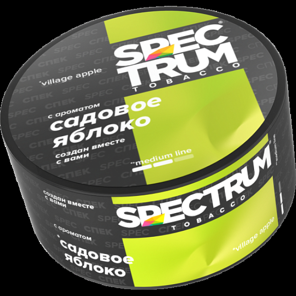 Табак Spectrum Medium Line Village Apple 25 грамм в Магадане