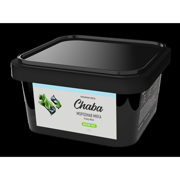 Безникотиновая смесь Chaba Frosty Mint Морозная Мята 200 грамм в Магадане