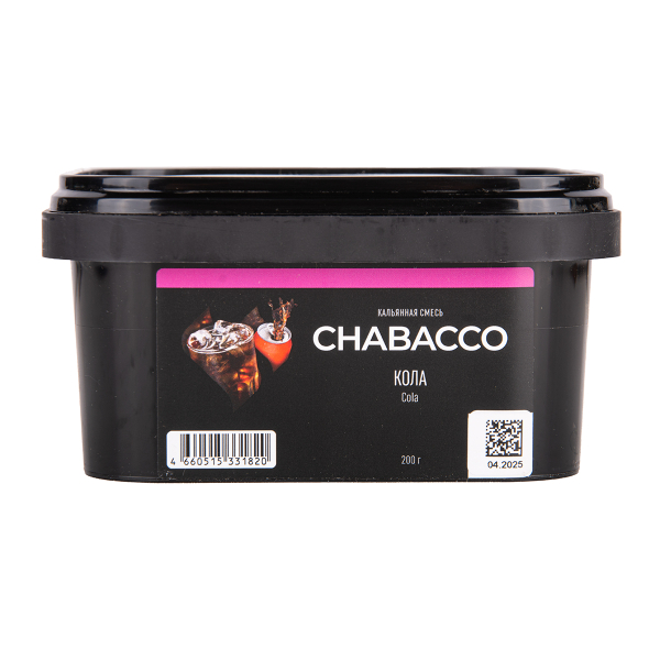 Бестабачная смесь Chabacco Medium Cola 200 грамм в Магадане
