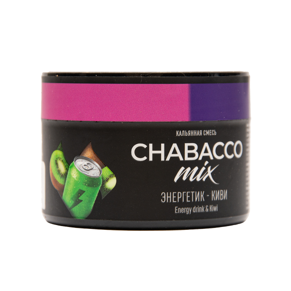 Бестабачная смесь Chabacco Medium Mix Energy Drink & Kiwi 40 грамм в Магадане