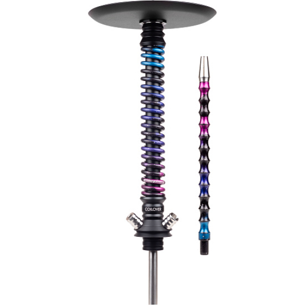 Кальян Mamay Customs Coilover Big Anod Черный Мат Dark Space в Магадане