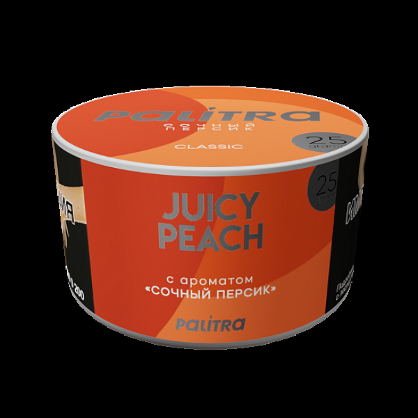 Табак Palitra Juicy Peach Сочный Персик 25 грамм в Магадане