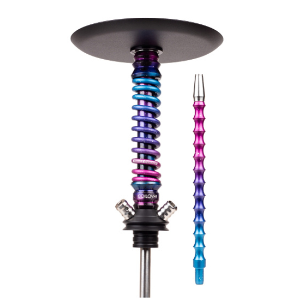 Кальян Mamay Customs Coilovers Mini Special Anod Dark Space Blue Space в Магадане