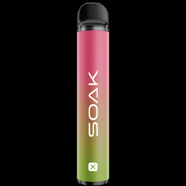 Электронка Soak X Raspberry Soda Малиновая Газировка 2200 затяжек в Магадане