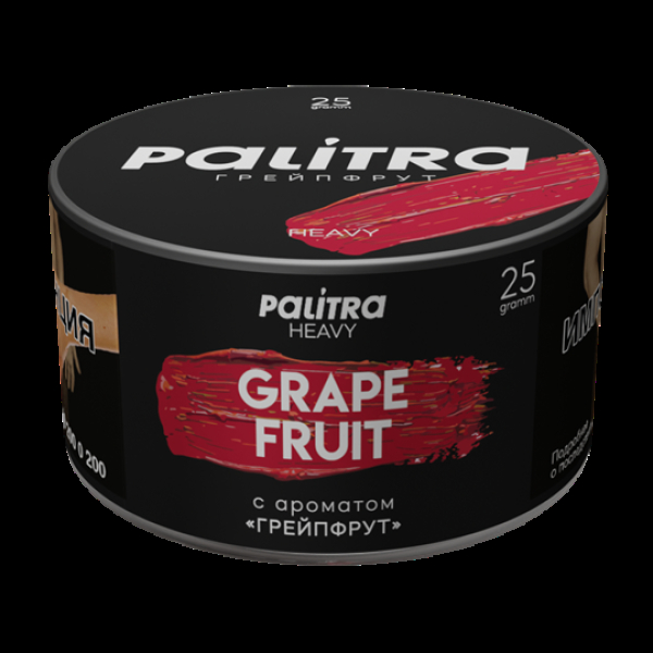Табак Palitra Heavy Грейпфрут Grapefruit 25 грамм в Магадане